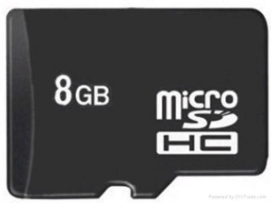 8GB Class 6 SD Card - View 1