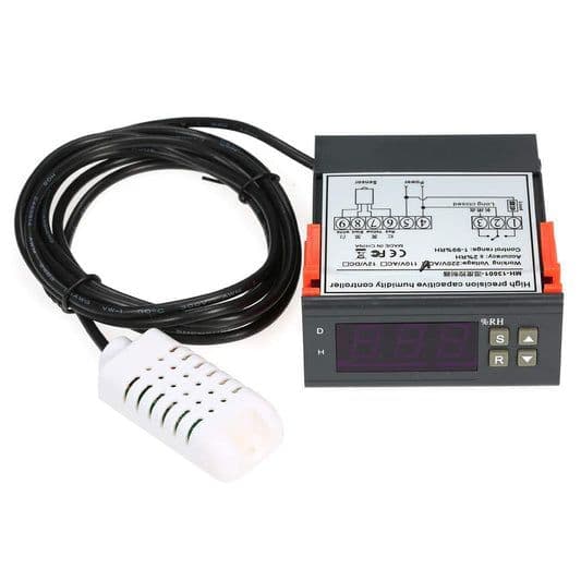 10A 220V Mini Digital Air Humidity Controller - View 1