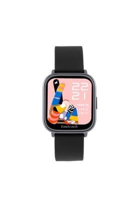 FASTRACK WEARABLES Unisex 38.4 x 43.7 x 11.8 mm Fastrack Reflex Vybe Silicone Smartwatch Watch - 38078PP01 - View 1