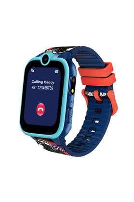 SPIKY Unisex Spiky Blue Dial Silicone Smartwatch with Dual Camera - View 1