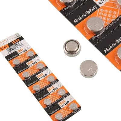 LR44 1.5V Alkaline Coin Battery for Calculator Watch Electonic Devices (1 Pcs) - View 1