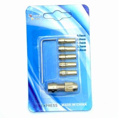 0.5-3mm Small Electric Drill Bit Collet Micro Twist Drill Chuck Set Compatible for RS-775 Motor - View 1