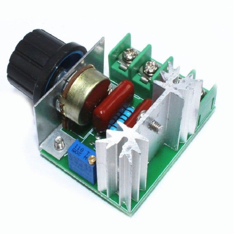 2000W Thyristor, High-Power Electronic Regulator, can Change Light, Speed and Temperature - View 3