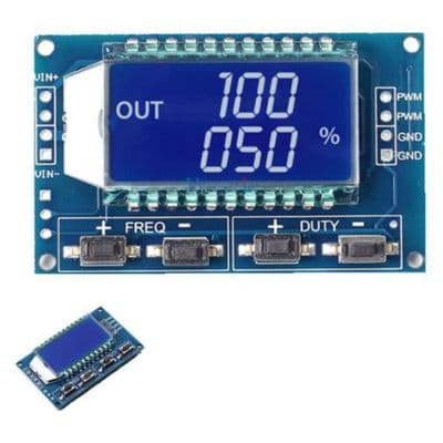 XY-LPWM Signal Generator PWM Pulse Frequency Duty Cycle Adjustable Module LCD Display Module - View 1