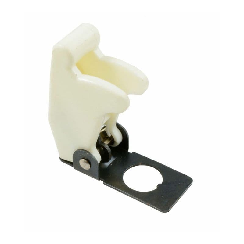 Toggle Switch Safety Cap - Transparent White - View 1