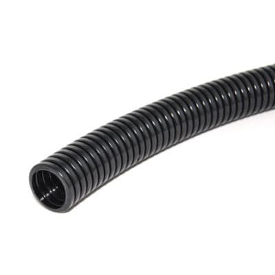 34.5mm OD Corrugated Flexible Conduit Black 10 Mtr Length - View 1