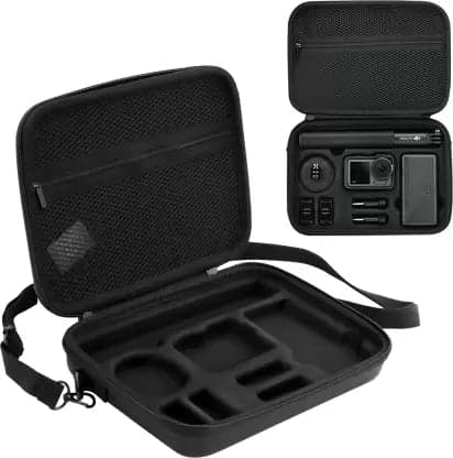 HANNEA Carrying Case for DJI OSMO Action 3/Action 4 Camera Camera Bag (Black) - View 1