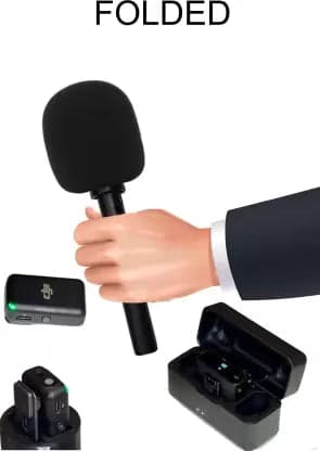 JSD PRO - JSD-WMDJI-HA - Interview Pro - Foldable - Handheld Adaptor for D.J.I. Wireless Microphone - View 2