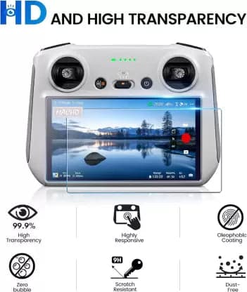 MACHO - YOUR TRUST IS OUR MOTTO Screen Guard for 3 Pro Drone, 4 , 3, Air , Mavic , Mavic 2S RC, Classic (Pack of 1) - View 2