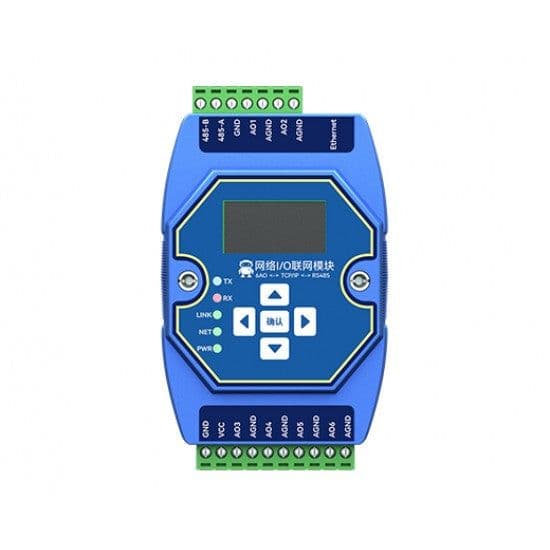 ME31-XXXA0006 6AO RS485 ModBus TCP/IP to RTU I/O Networking Module - View 1