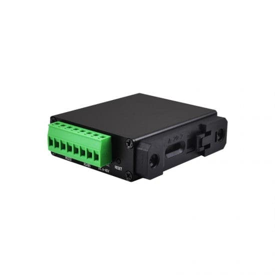 RS232 RS485 to RJ45 Ethernet Serial Server, RS232 And RS485 Dual Channels Independent Operation, Dual Ethernet Ports With POE Function - View 3