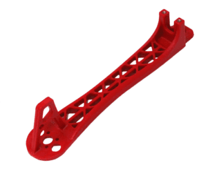 F450 F550 / Q450 Q550 Replacement Arm Red (220mm) – Made in INDIA - View 1