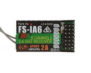 FS-IA6 6CH AFHDS 2A 2.4G Radio Receiver - View 1