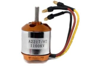 A2217 1100KV RC Brushless Outrunner Motor Welded Banana Connector (Male) - View 1