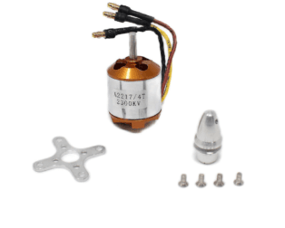 A2217 2300KV RC Brushless Out-runner Motor welded Banana Connector (Male) - View 1