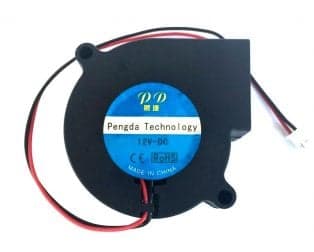 6028 12VDC 0.1A Turbo Blower Cooling Fan - View 1