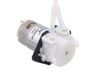 12V DC Peristaltic Dosing Pump for Aquarium Lab Analytical | 1mm ID x 3mm OD | 2 ~ 17 ml/min - View 1