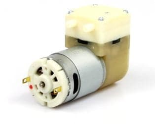12.0V DC Mini Air Pump >4.5 l/min 70kPa - View 1