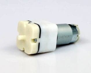 24.0V DC Mini Air Pump >8.0 l/min 60kPa - View 1