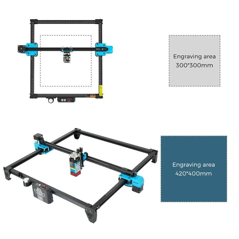 Two Trees – Extension Kit 420x400mm for Laser Engraver & Cutter TTS 55/TTS 25/TTS 10 - View 3