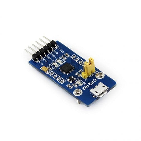 CP2102 USB UART Board (micro) - View 1