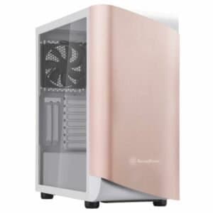 Silverstone SETA A1 Rose Gold Mid-Tower ATX Case - View 1