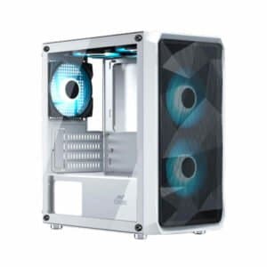 Ant Esports ICE-100 Air Mini White (M-ATX) Mini Tower Cabinet - View 1