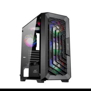 Ant Esports SX5 A-RGB (ATX) Black Mid Tower Cabinet - View 1