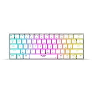 Ant Esports MK1500 White Mini Wireless RGB Gaming Keyboard - View 1