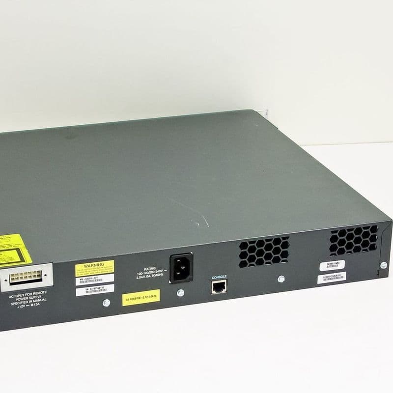 Cisco WS-C2956G-24-EI Catalyst 2960G 10/1000 All GIG 24 -Port Switch - View 1