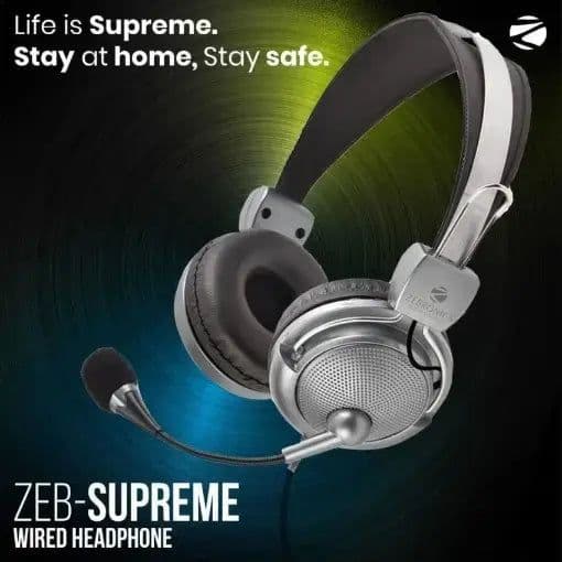 Zebronics supreme Quantum Headset with Mic - View 1
