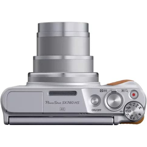 Canon PowerShot SX740 HS Digital Camera (Silver) - View 3