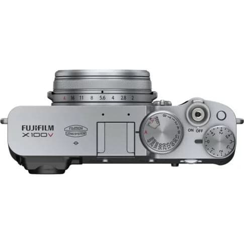 Fujifilm X100V Digital Camera (Silver) - View 3