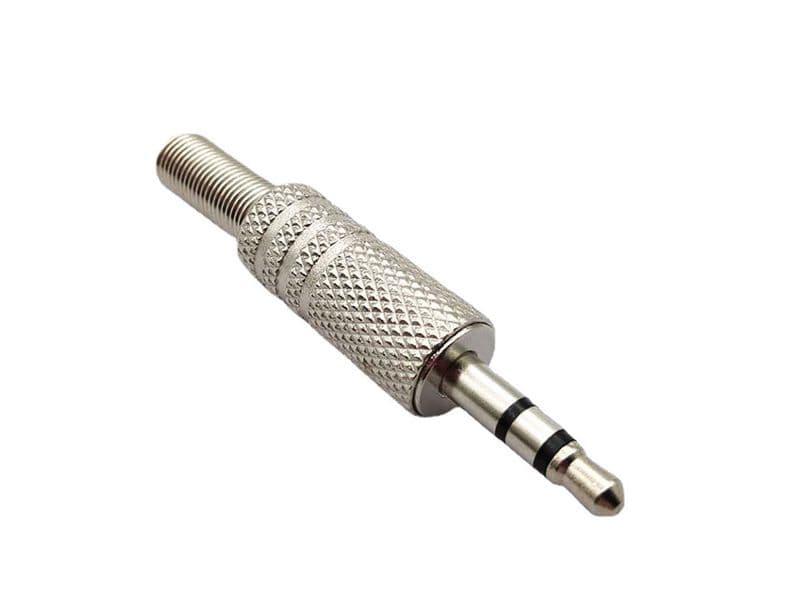 3.5mm 3-Pole (TRS) Stereo Audio Plug - View 1
