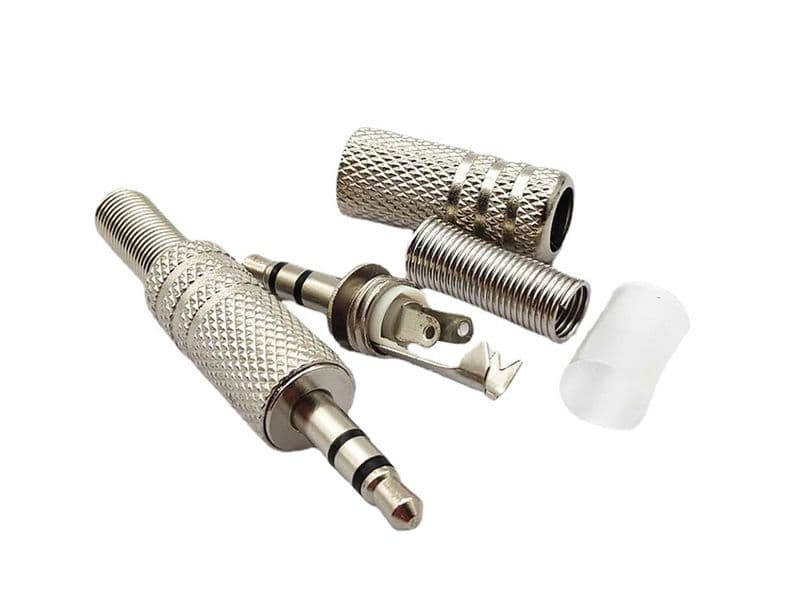 3.5mm 3-Pole (TRS) Stereo Audio Plug - View 2