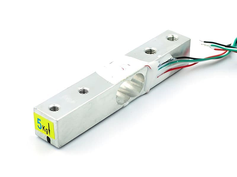 5Kg Strain Gauge Load Cell - 4 Wires - View 1