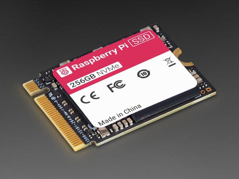 Raspberry Pi NVMe SSD - View 2