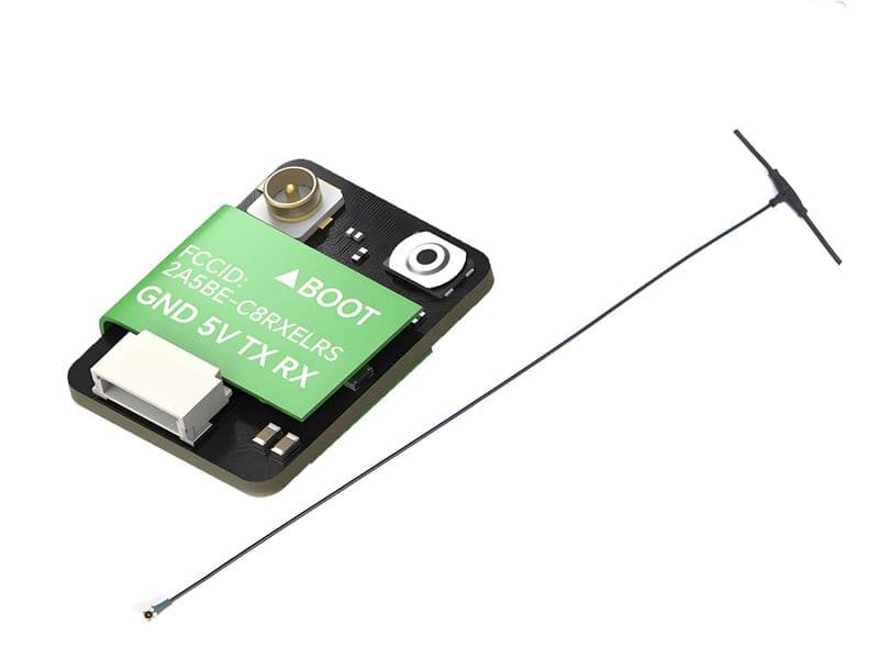 iFlight ExpressLRS ELRS 2.4GHz Nano Receiver with Antenna - View 2
