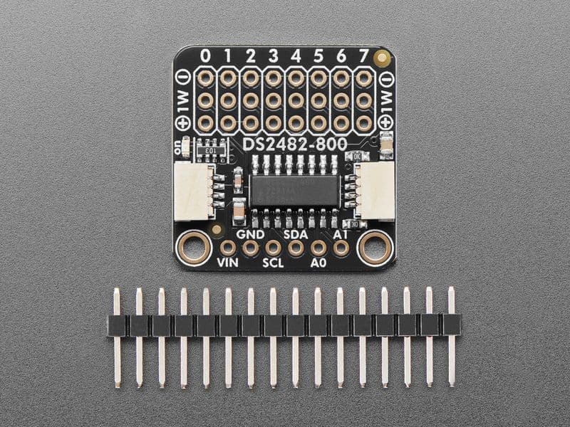 Adafruit DS2482S-800 8-Channel I2C to 1-Wire Adapter - View 2