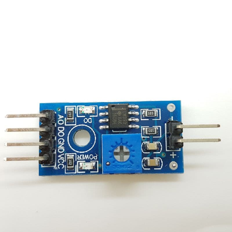 Rain Detection Sensor with LM393 Comparator - View 3