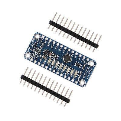 CAP1188 - 8-Key Capacitive Touch Sensor Breakout - I2C or SPI - View 1