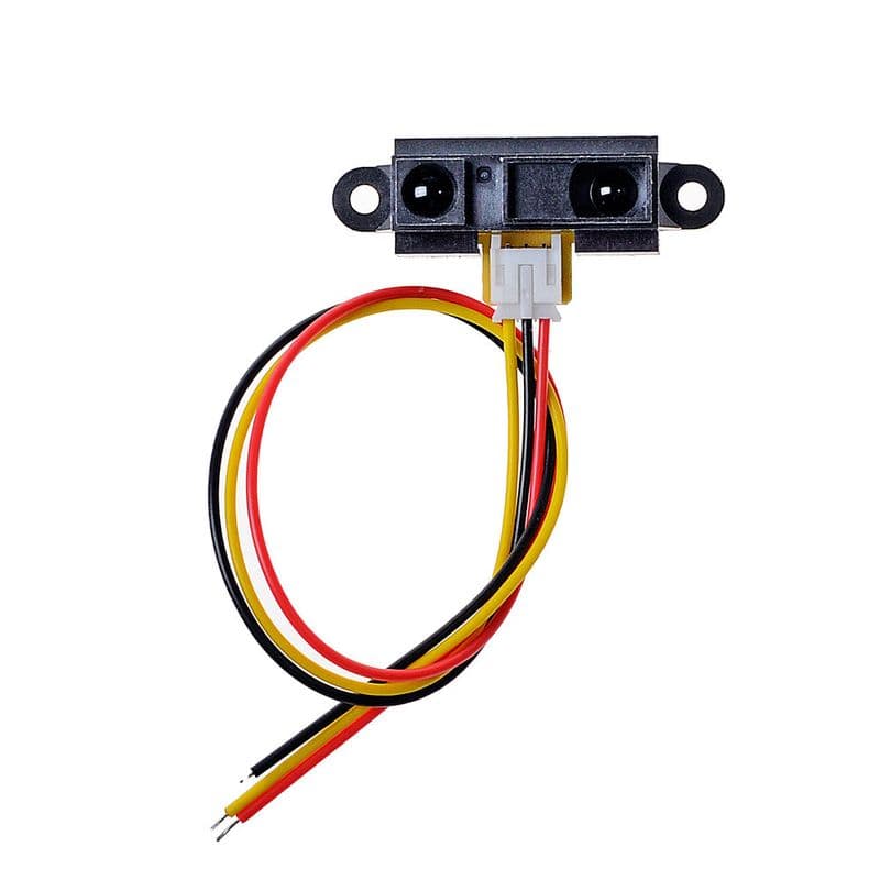 Sharp Infrared Proximity Sensor (10-80 cm) - View 1