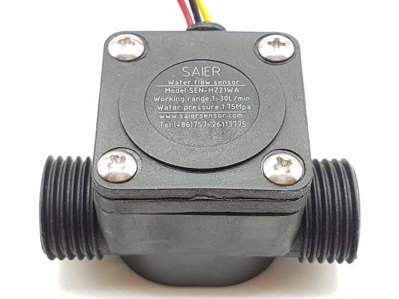 G1/2" Hall Effect Flow Sensor Switch - View 3