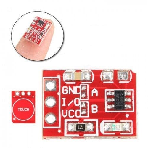 TTP223 Touch Key Module - View 2