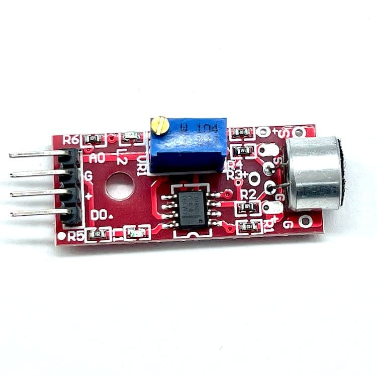 Audio/Sound Detection Sensor Module - Arduino Compatible Microphone - View 2