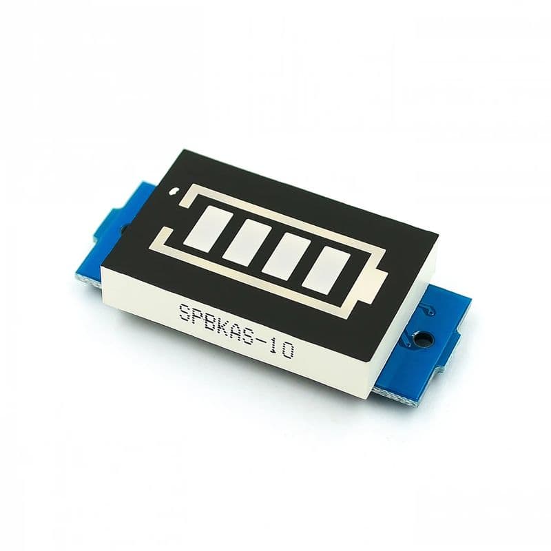 Single 3.7V Lithium Battery Capacity Indicator - View 1