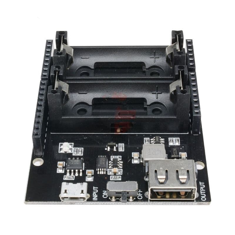 Dual 16340 Battery Shield for Arduino - View 2