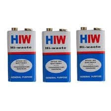 HIW 6F22 9V Battery pack of 2 - View 1