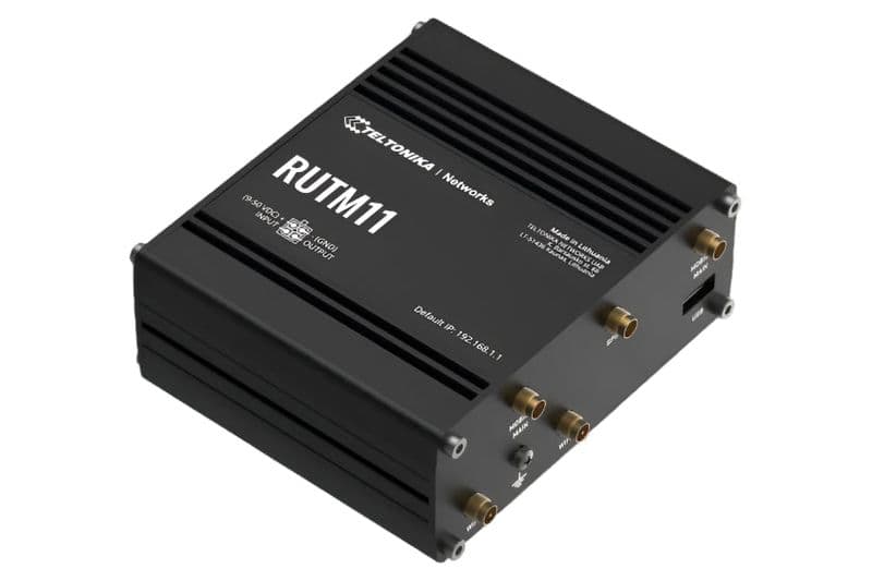RUTM11 - Industrial 4G LTE Router - View 2