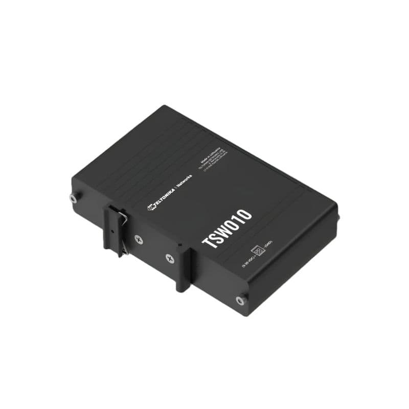 TSW010 - Din Rail Ethernet Switch - View 2